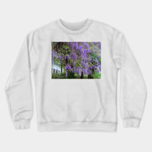 Purple Flower Tree Crewneck Sweatshirt